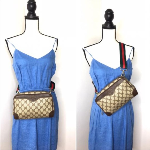 Authentic Gucci brown monogram coated canvas crossbody bag - Picture 3 of 16